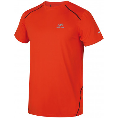 Mens active short sleeve T-shirt PACABA orangeade (navy)