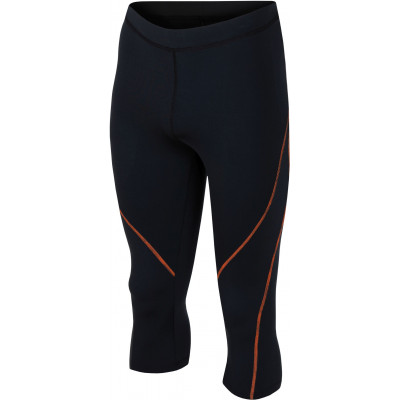 Mens active 3/4 pants ROBIN anthracite (orange)