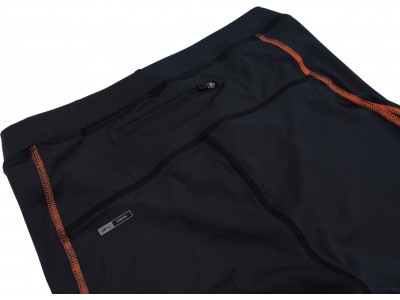 Mens active 3/4 pants ROBIN anthracite (orange)