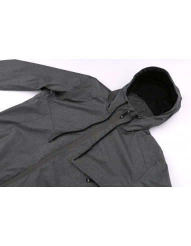 Mens city jacket DEPLOZO steel gray mel