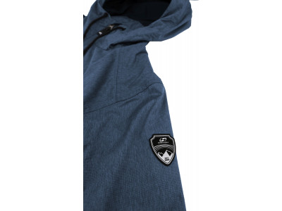 Mens city jacket DEPLOZO dark denim mel