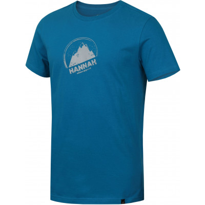 Mens city short sleeve T-shirt BORDON mosaic blue (print 2)