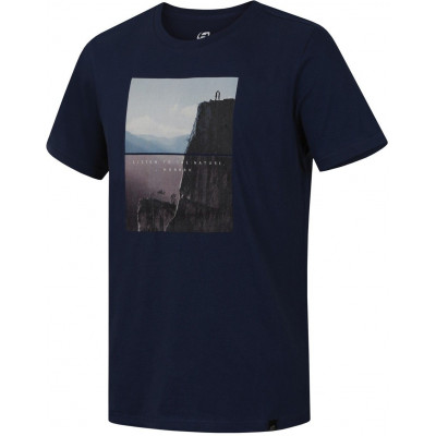 Mens city short sleeve T-shirt SCONTE dark denim