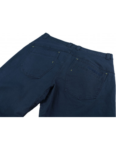 Mens city pants SANOT dark denim (sulphur)