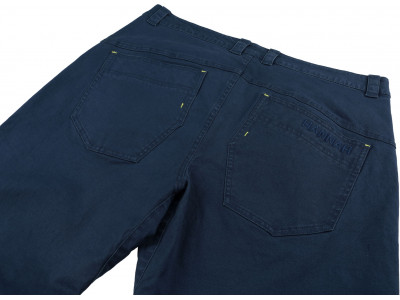 Mens city pants SANOT dark denim (sulphur)