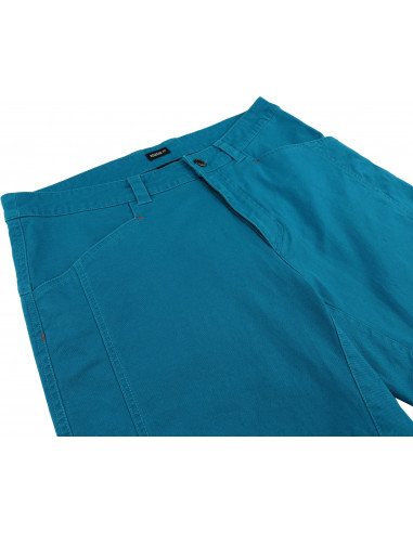 Mens city shorts NOVIN mosaic blue (orange)