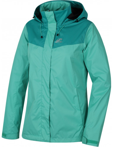 Ladies mountain and trekking jacket BALMAIN electric green/dynasty green