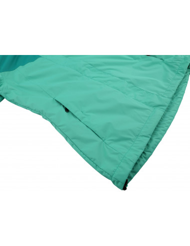 Ladies mountain and trekking jacket BALMAIN electric green/dynasty green