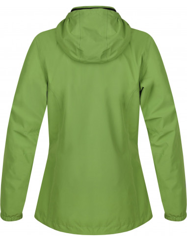 Ladies mountain and trekking jacket DRIES greenery