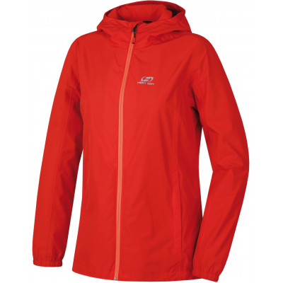 Ladies mountain and trekking jacket DRIES flame scarlet