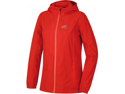 Ladies mountain and trekking jacket DRIES flame scarlet