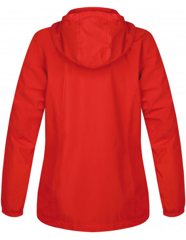 Sieviešu pārgājienu jaka DRIES liesmu sarkans
