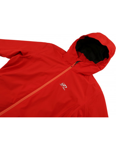 Ladies mountain and trekking jacket DRIES flame scarlet