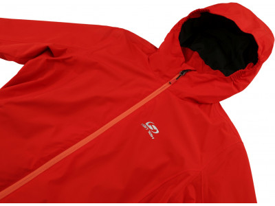 Ladies mountain and trekking jacket DRIES flame scarlet