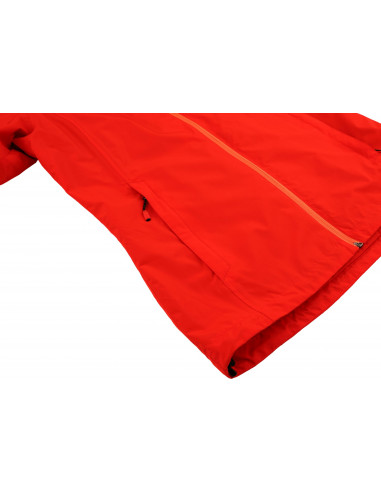 Ladies mountain and trekking jacket DRIES flame scarlet