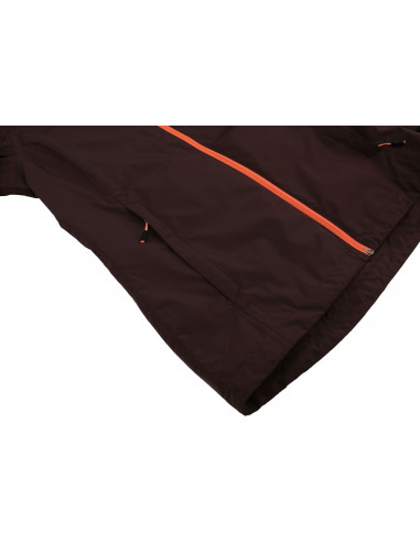Ladies mountain and trekking jacket DRIES fudge
