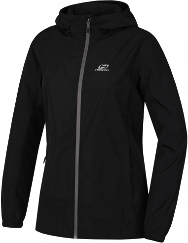 Ladies mountain and trekking jacket DRIES anthracite