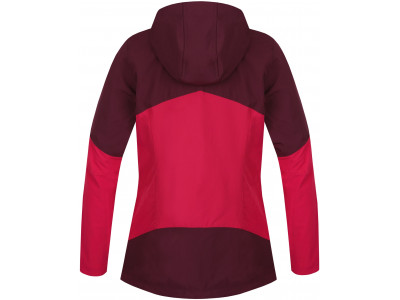 Ladies mountain and trekking jacket SUZZY cherries jubilee/grape wine