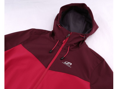 Ladies mountain and trekking jacket SUZZY cherries jubilee/grape wine