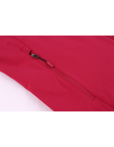 Ladies mountain and trekking jacket SUZZY cherries jubilee/grape wine