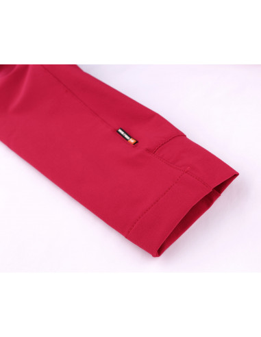 Sieviešu pārgājienu jaka SUZZY ķiršu/vīnogu sarkans