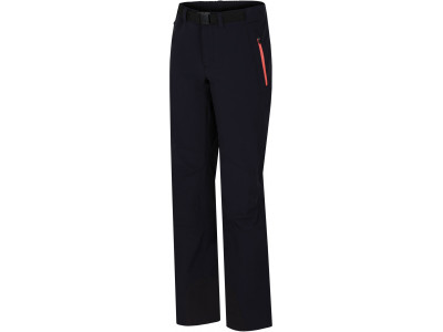 Ladies mountain and trekking pants GARWYNET anthracite (pink)