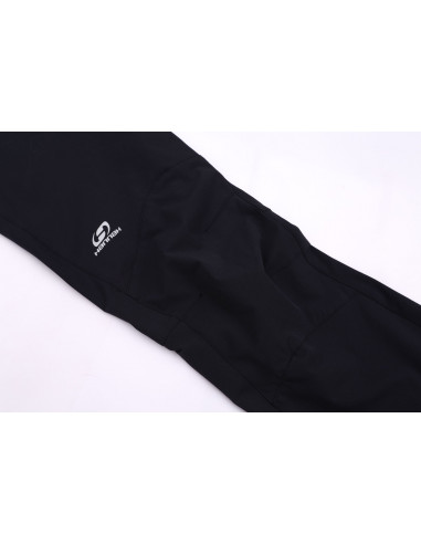 Ladies mountain and trekking pants GARWYNET anthracite (pink)