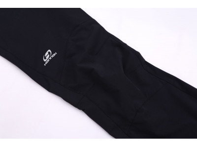 Ladies mountain and trekking pants GARWYNET anthracite (pink)