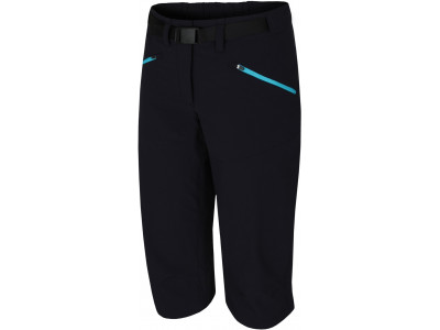 Ladies mountain and trekking 3/4 pants ROW anthracite (bluebird)