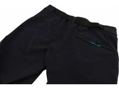 Ladies mountain and trekking 3/4 pants ROW anthracite (bluebird)