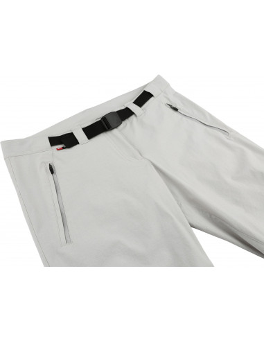 Sieviešu pārgājienu bikses MORYN pelēki violets