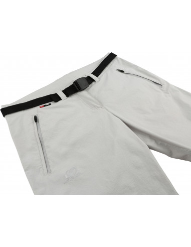 Ladies mountain and trekking shorts ELLIOD gray violet