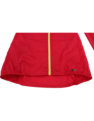 Ladies active jacket CUSTO rouge red (sulphur)