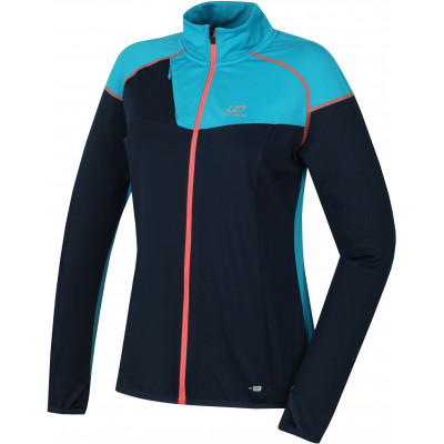 Sieviešu džemperis DIESEN PS FULL-ZIP WOMEN pusnakts zils/zils