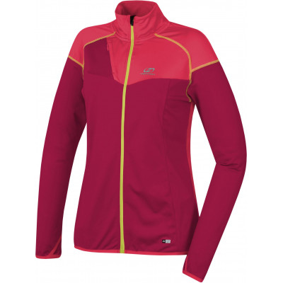 Sieviešu džemperis DIESEN PS FULL-ZIP WOMEN ķiršu/sārti sarkans