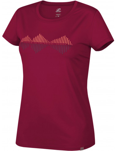 Ladies active short sleeve T-shirt SAFFI cherries jubilee