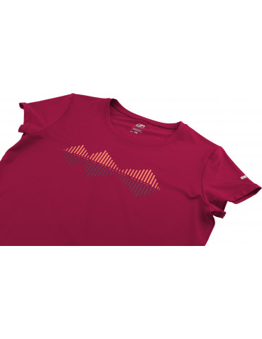 Ladies active short sleeve T-shirt SAFFI cherries jubilee