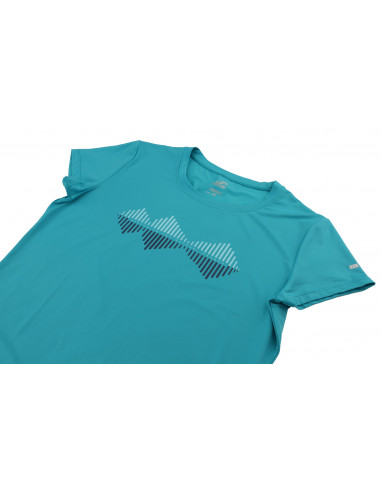 Ladies active short sleeve T-shirt SAFFI bluebird