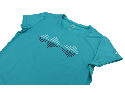 Ladies active short sleeve T-shirt SAFFI bluebird