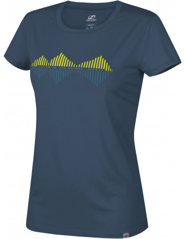 Ladies active short sleeve T-shirt SAFFI midnight navy