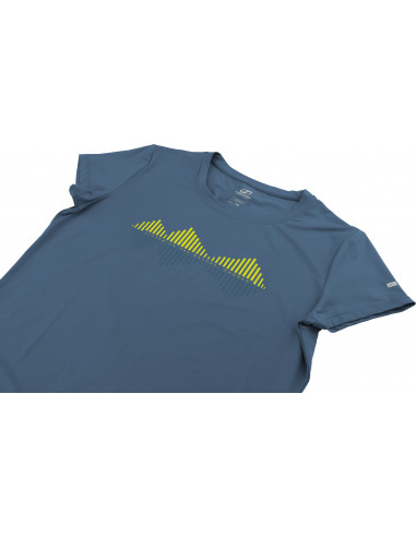 Ladies active short sleeve T-shirt SAFFI midnight navy