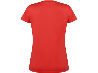 Ladies active short sleeve T-shirt SAFFI hot coral