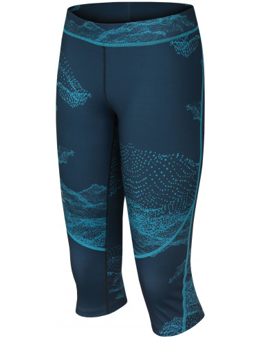Ladies active 3/4 pants RELAY midnight navy