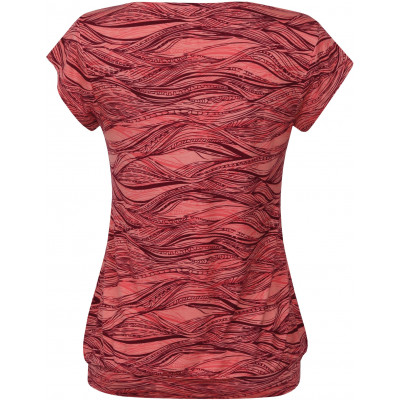 Sieviešu pilsētas T-krekls ar īsām piedurknēm MOLVINA tuksneša puķe/gaiši sarkans 2