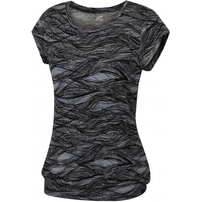 Ladies city short sleeve T-shirt MOLVINA alloy/anthracite