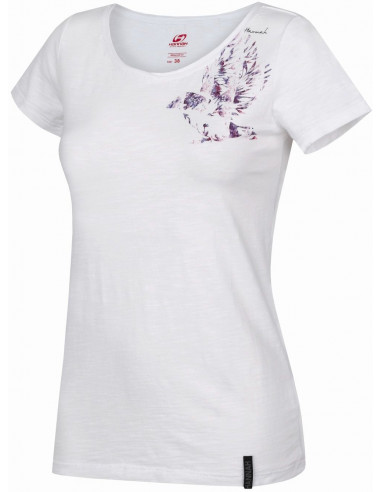 Ladies city short sleeve T-shirt KARMELA (2019) bright white