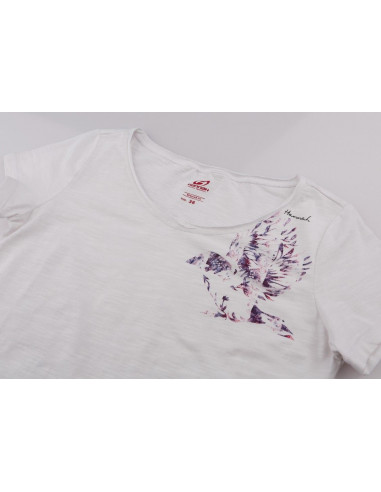 Ladies city short sleeve T-shirt KARMELA (2019) bright white