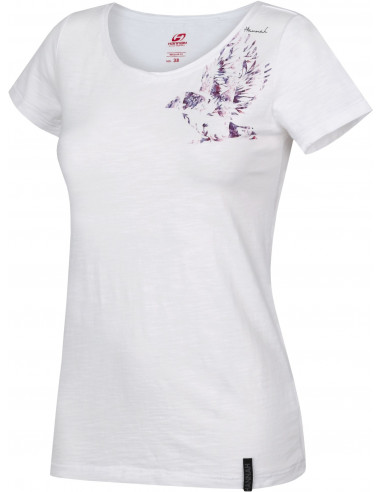 Ladies city short sleeve T-shirt KARMELA (2019) bright white