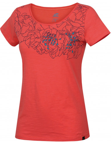 Ladies city short sleeve T-shirt KARMELA (2019) georgia peach