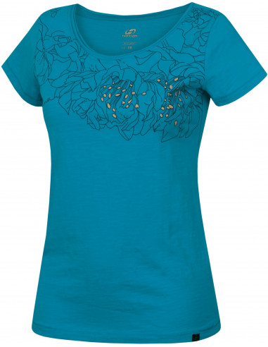 Ladies city short sleeve T-shirt KARMELA (2019) bluebird